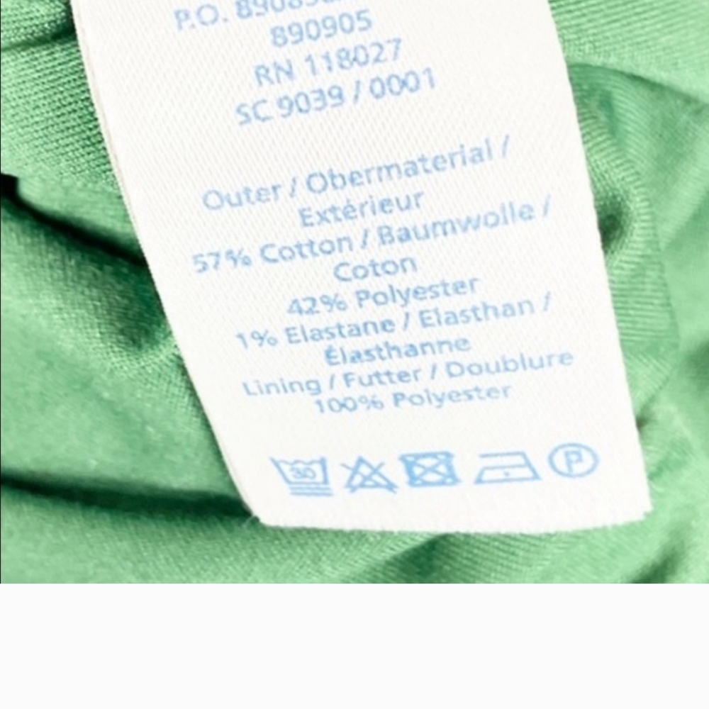 💖Boden Elsa Green Ottoman Ponte dress, sz 6 - Picture 6 of 6